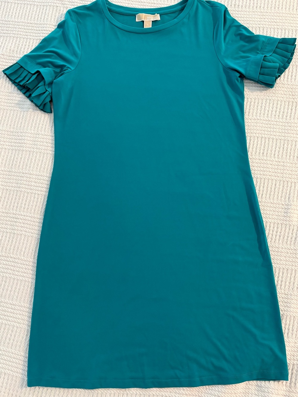 Michael Kors Turquoise Mini Dress